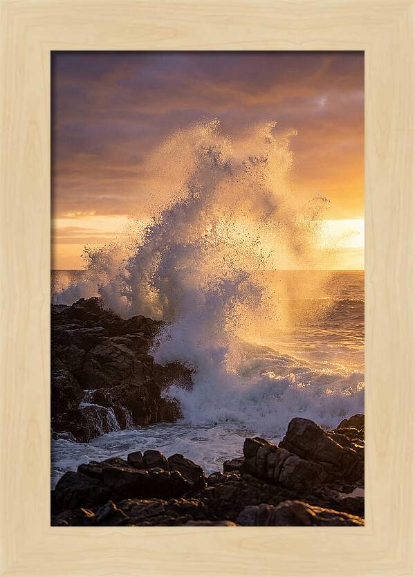 Ocean Mist At Dawn