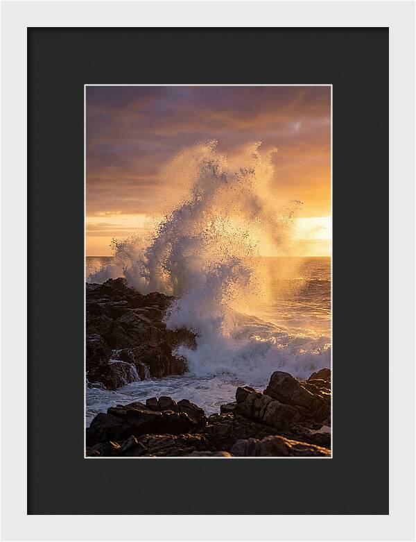Ocean Mist At Dawn