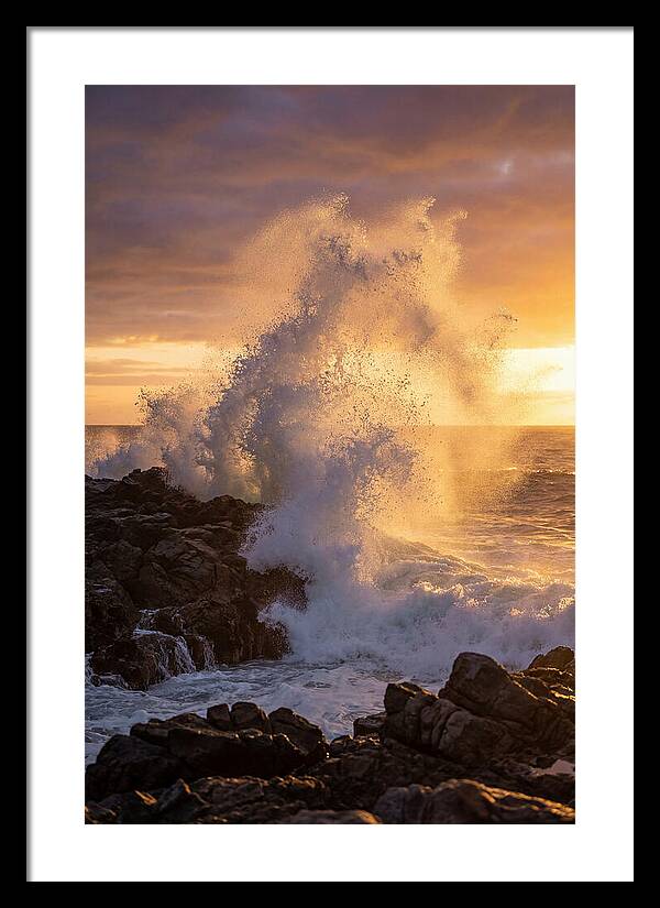 Ocean Mist At Dawn