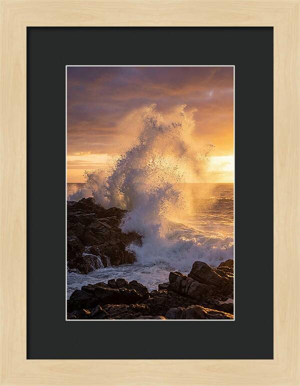 Ocean Mist At Dawn