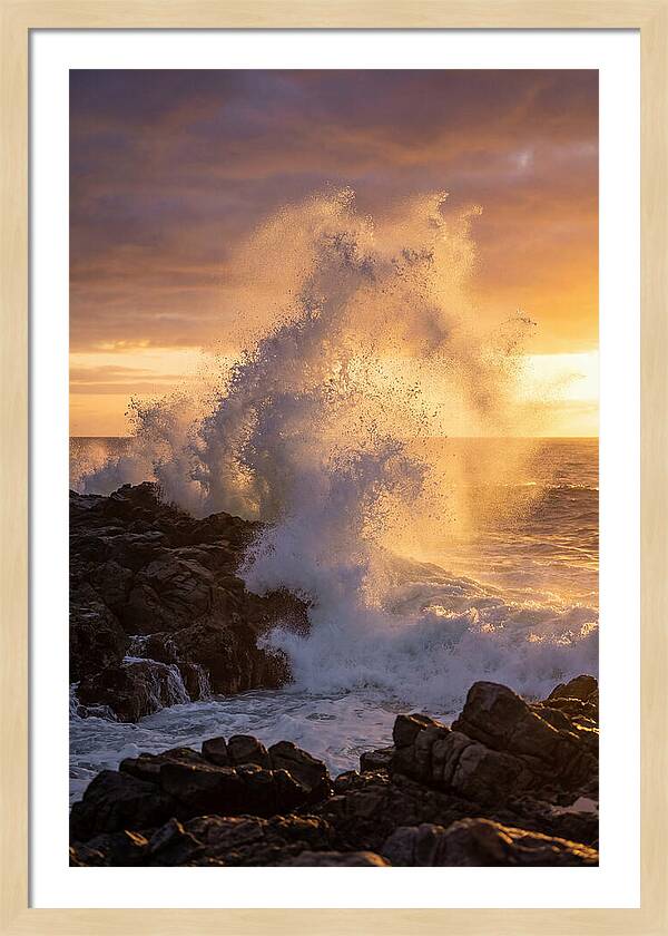 Ocean Mist At Dawn