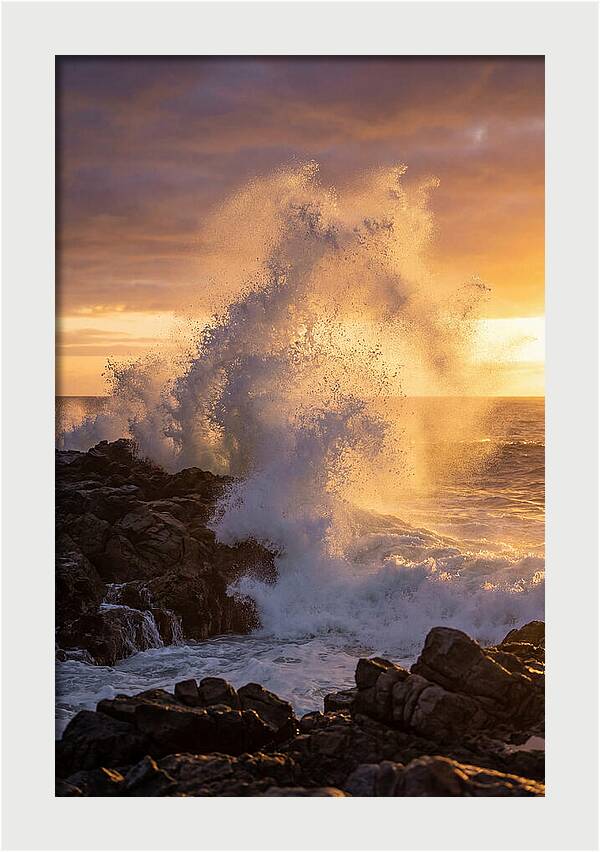 Ocean Mist At Dawn
