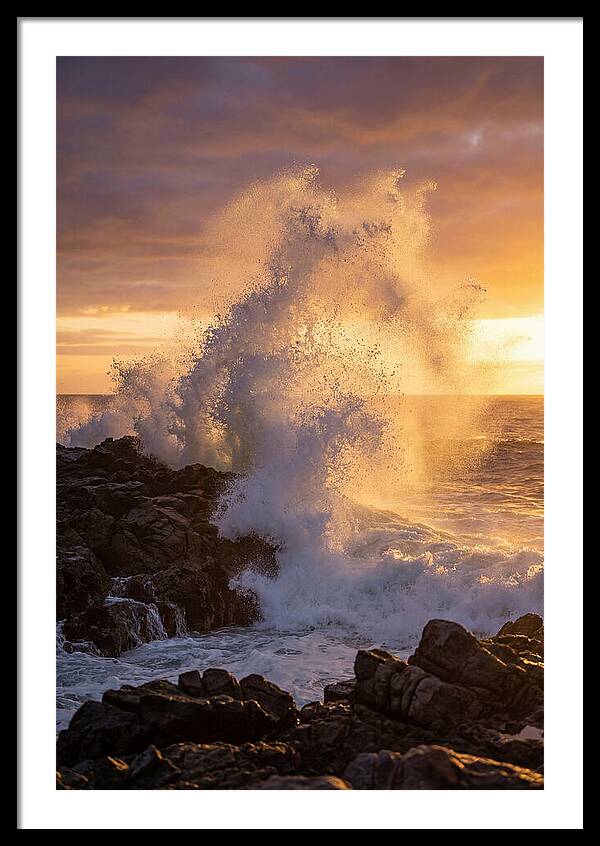 Ocean Mist At Dawn