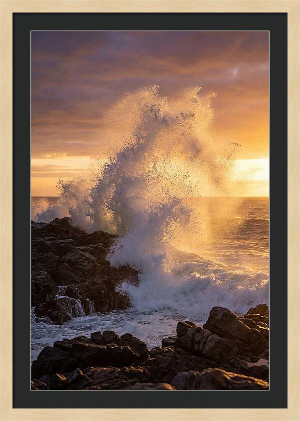 Ocean Mist At Dawn