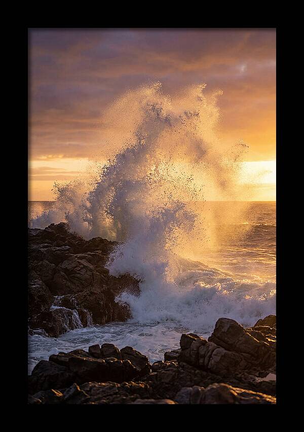 Ocean Mist At Dawn