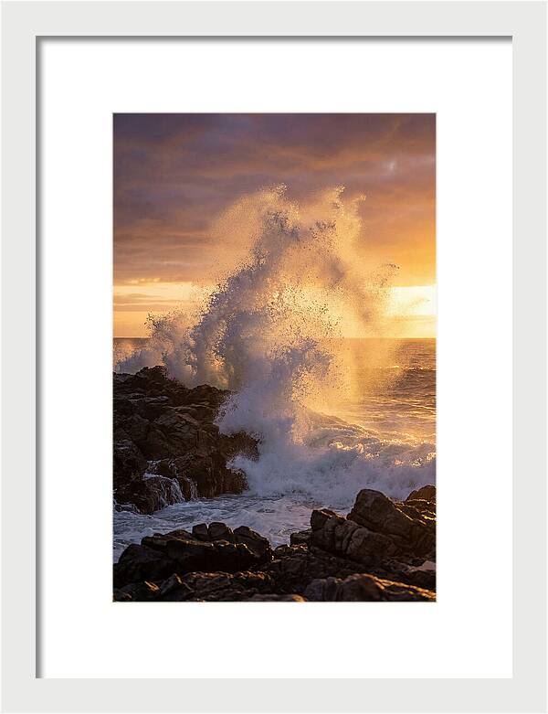 Ocean Mist At Dawn