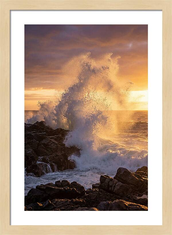 Ocean Mist At Dawn