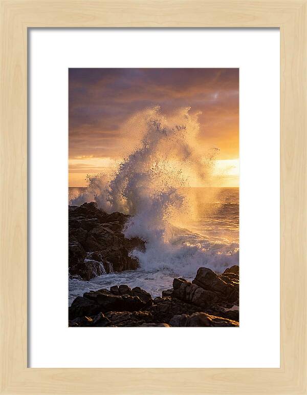 Ocean Mist At Dawn