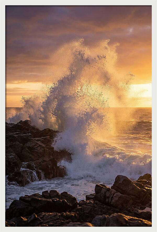 Ocean Mist At Dawn