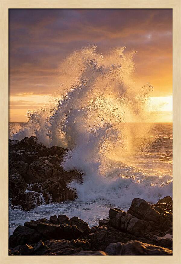 Ocean Mist At Dawn