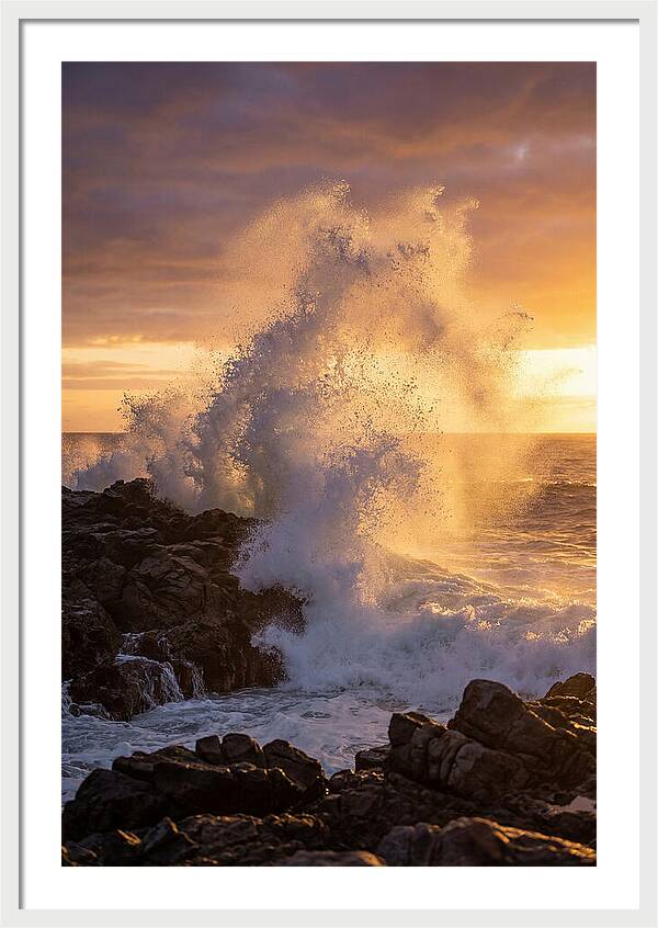 Ocean Mist At Dawn