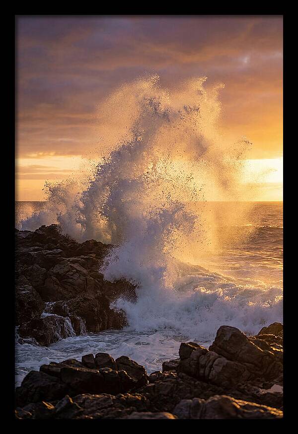 Ocean Mist At Dawn