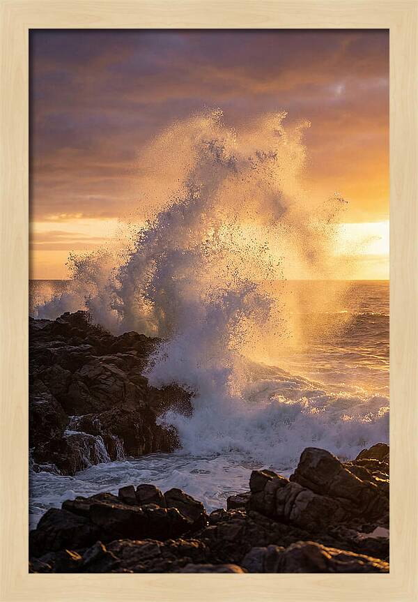 Ocean Mist At Dawn