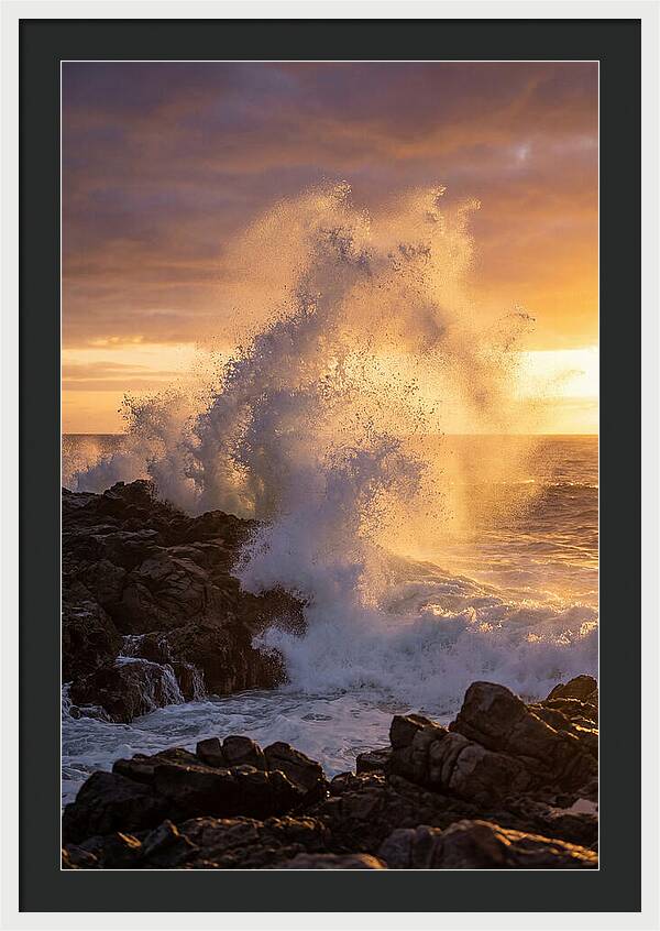 Ocean Mist At Dawn