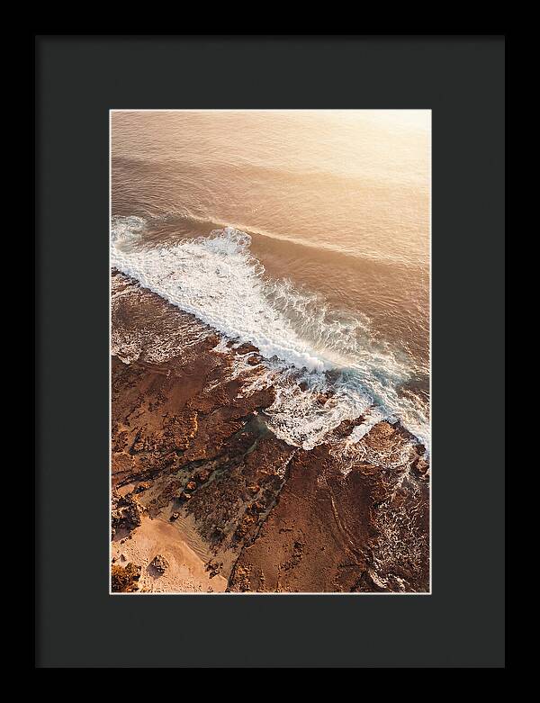 Ocean Wave Breaking On Reef