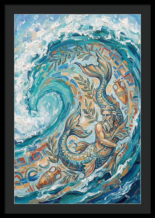 Ocean Wave Embracing Mythology