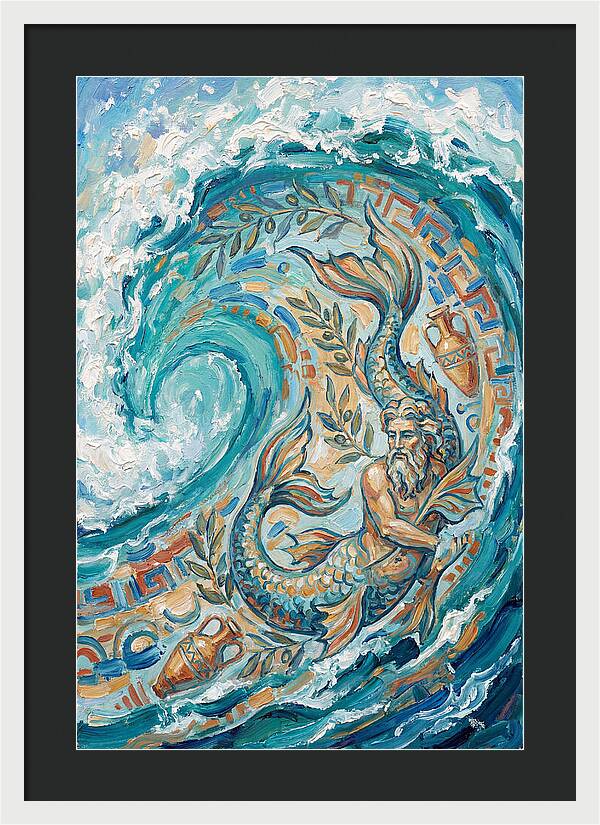 Ocean Wave Embracing Mythology