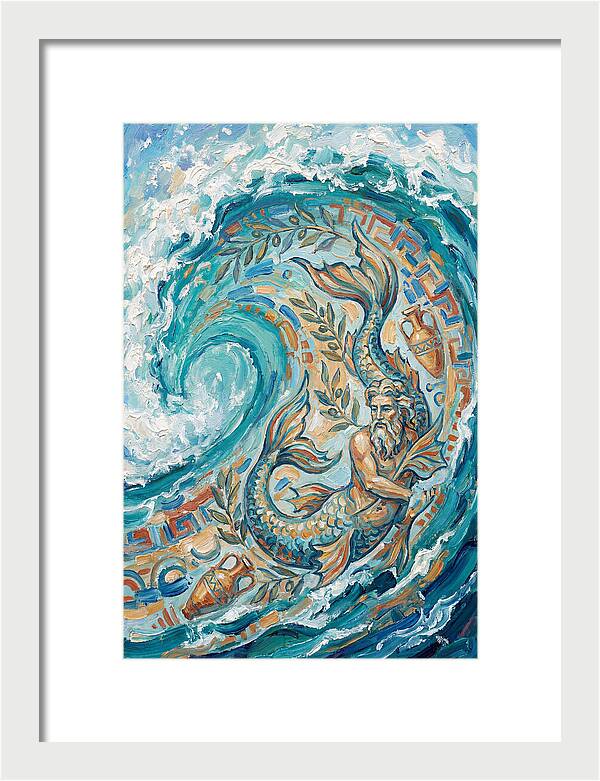 Ocean Wave Embracing Mythology
