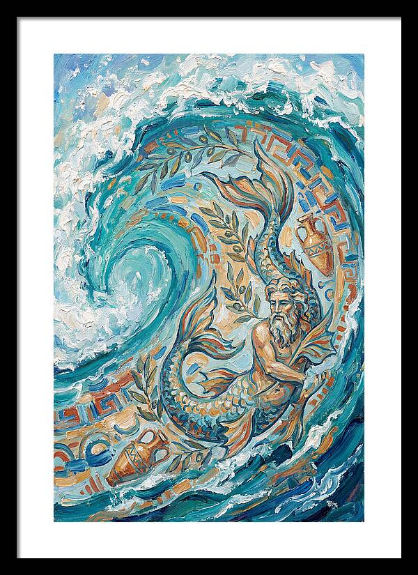 Ocean Wave Embracing Mythology