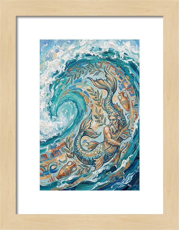 Ocean Wave Embracing Mythology