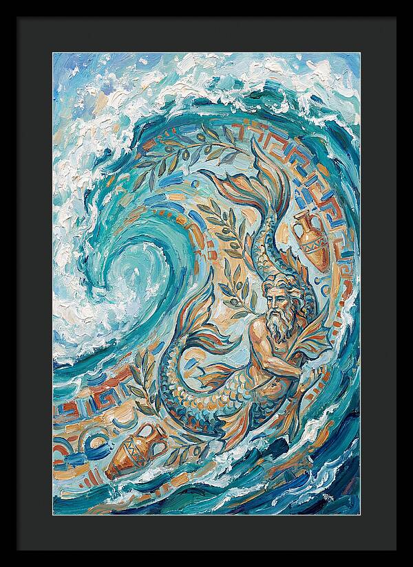 Ocean Wave Embracing Mythology