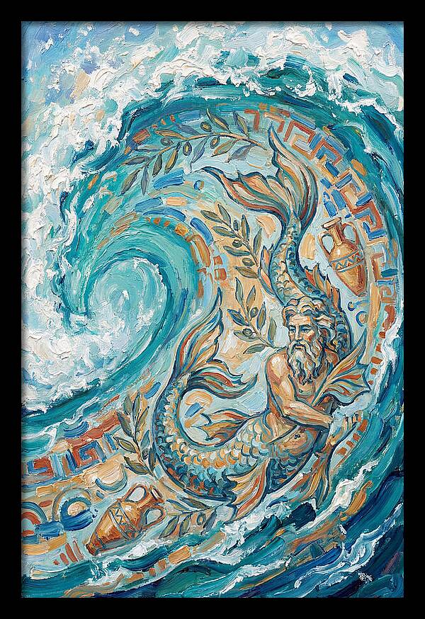 Ocean Wave Embracing Mythology