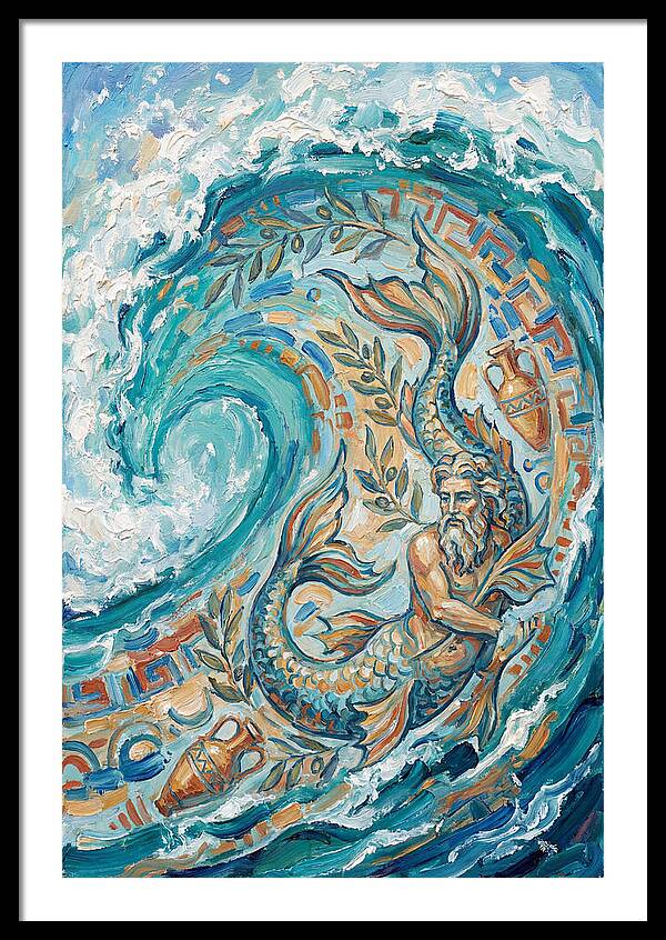Ocean Wave Embracing Mythology