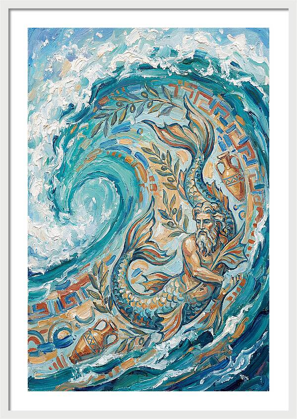 Ocean Wave Embracing Mythology