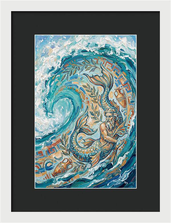 Ocean Wave Embracing Mythology