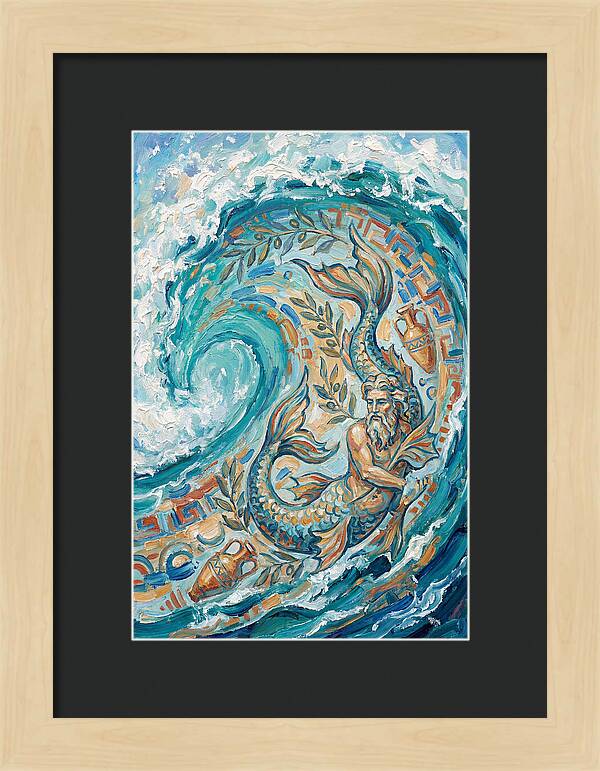 Ocean Wave Embracing Mythology