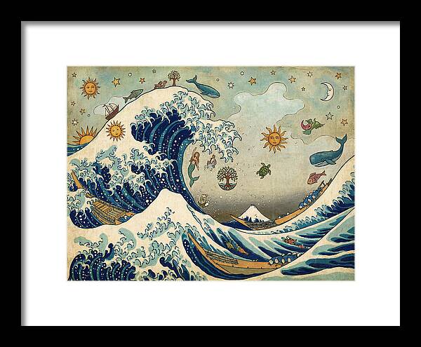 Ocean Waves And Celestial Wonders
