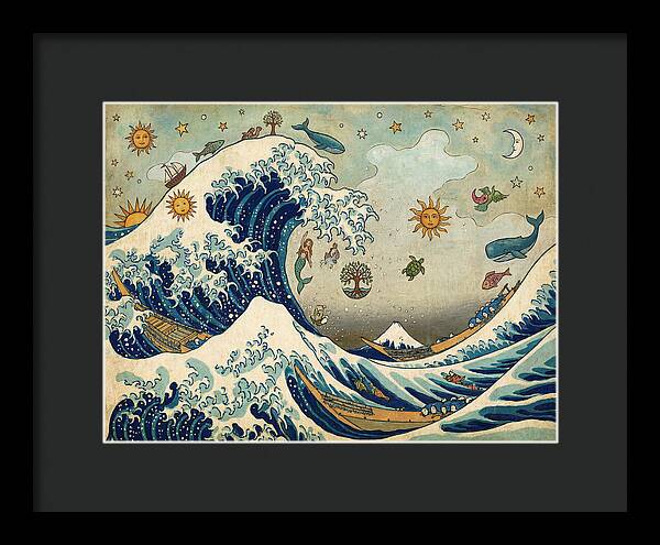 Ocean Waves And Celestial Wonders
