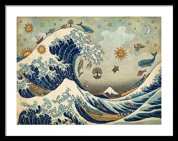 Ocean Waves And Celestial Wonders