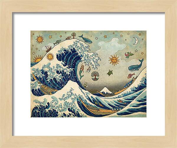 Ocean Waves And Celestial Wonders