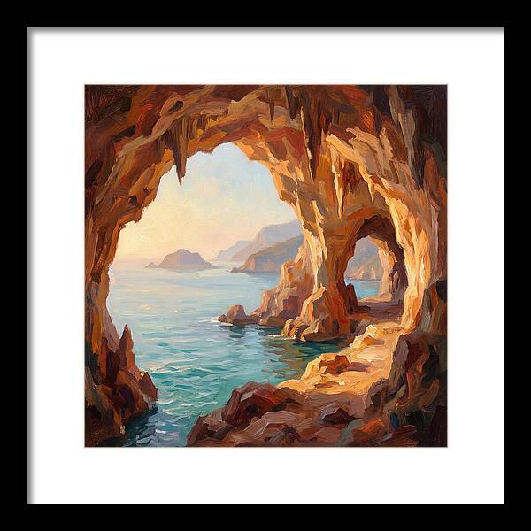 Oceanic Cave Tranquility