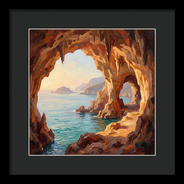 Oceanic Cave Tranquility