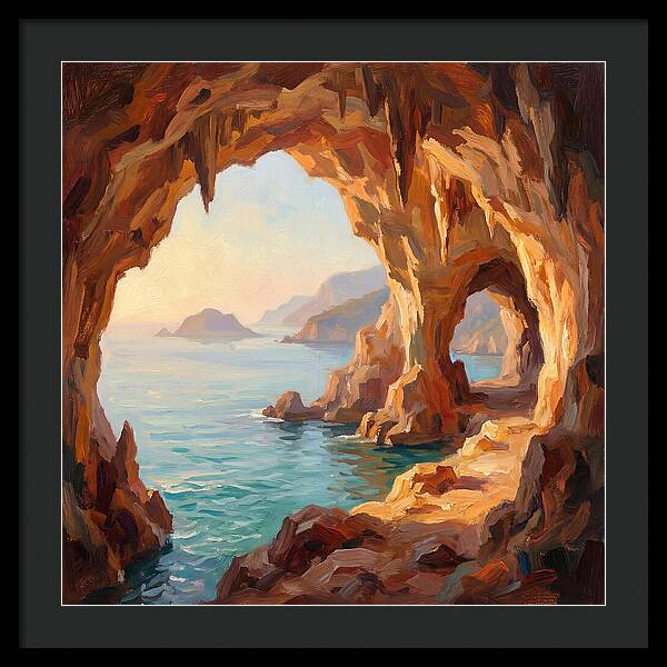 Oceanic Cave Tranquility