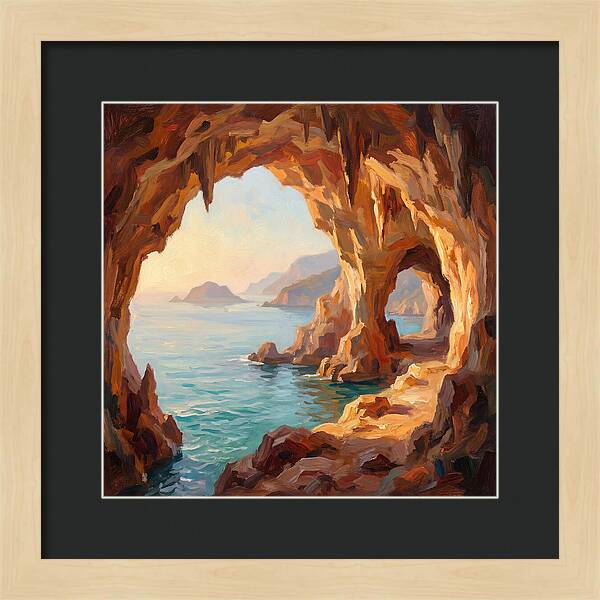 Oceanic Cave Tranquility