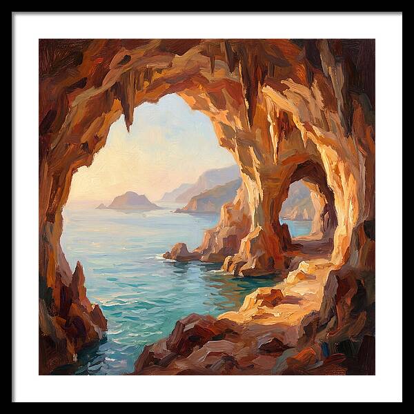 Oceanic Cave Tranquility