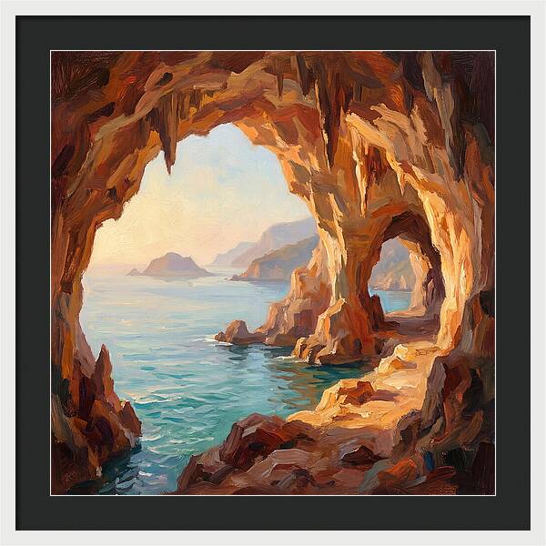 Oceanic Cave Tranquility