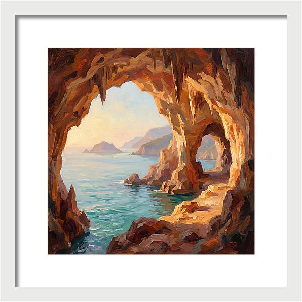 Oceanic Cave Tranquility