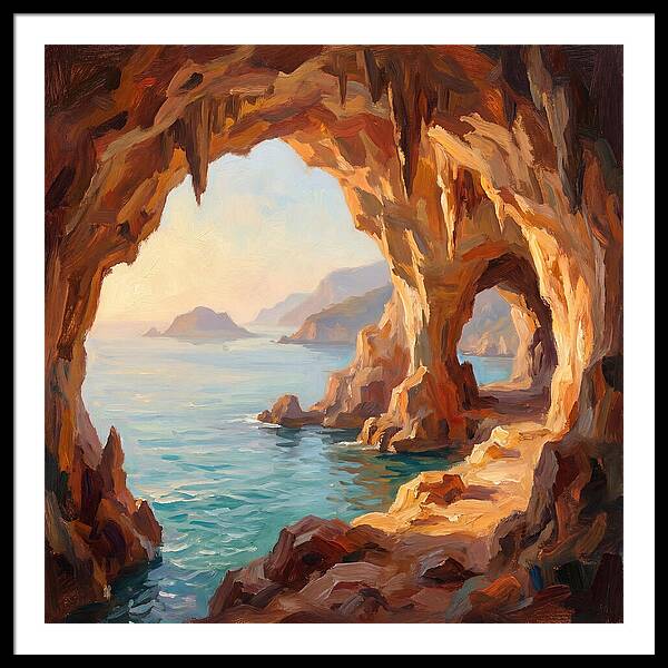 Oceanic Cave Tranquility