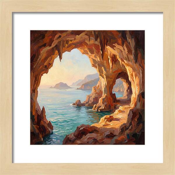 Oceanic Cave Tranquility