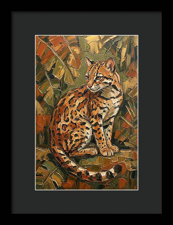 Ocelot Among Lush Foliage