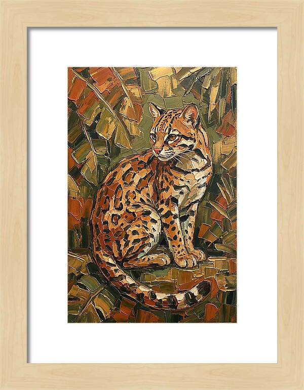 Ocelot Among Lush Foliage