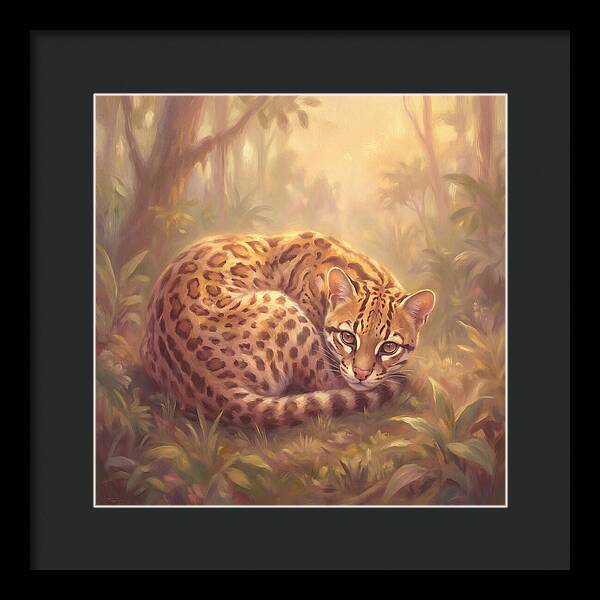 Ocelot In Nature
