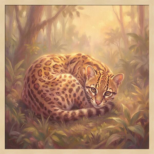 Ocelot In Nature