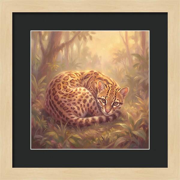 Ocelot In Nature
