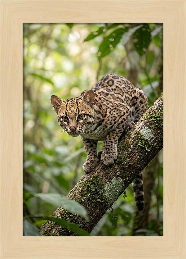 Ocelot Observing Its Surroundings