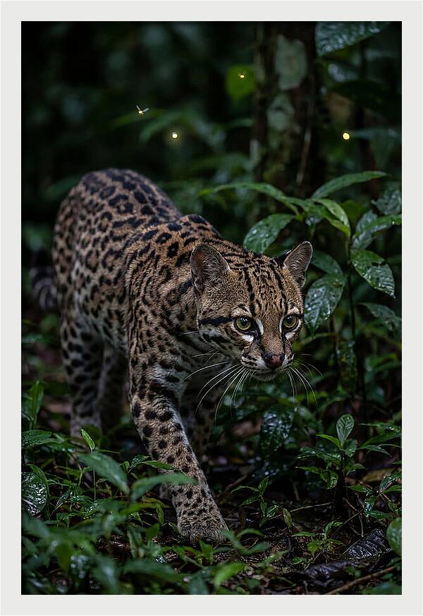 Ocelots Nocturnal Prowl